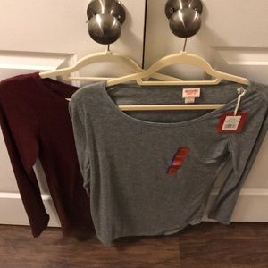 Mossimo thermal long sleeve shirts.