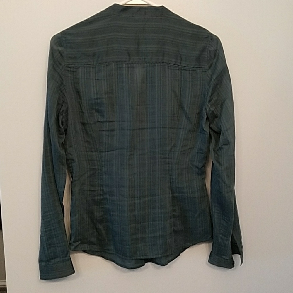 VS Dark Teal Sheer Top - Picture 3 of 3