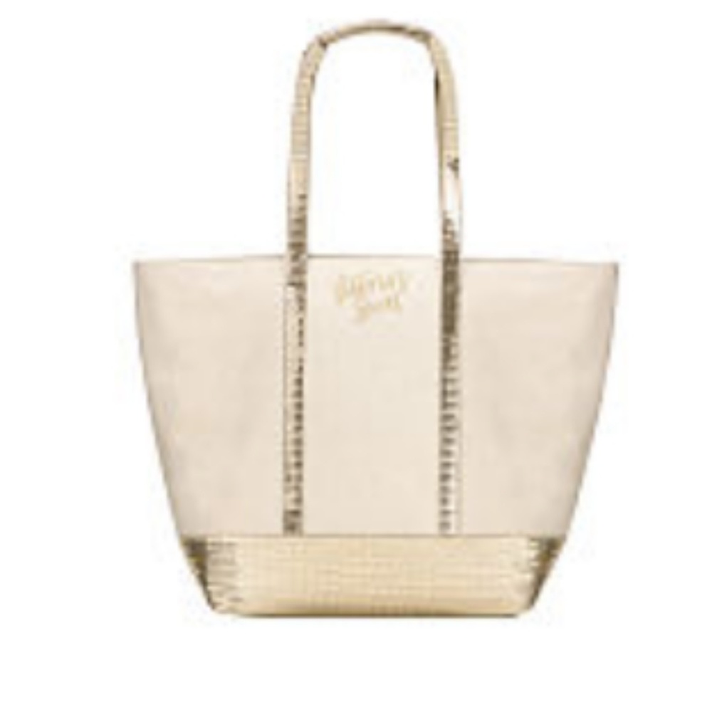 SOLD*VS White Gold Tote