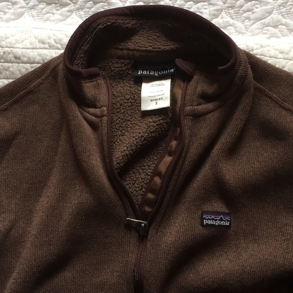 Patagonia brown jacket