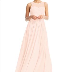Azazie Bridesmaid Dress Gigi Pearl Pink