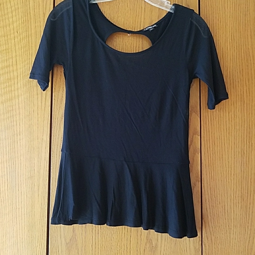Peplum shirt!