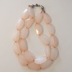 Chunky Pale Pink Necklace