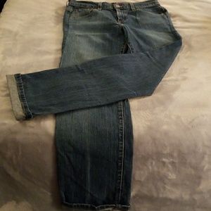 Levi 505 Nouveau Low Straight leg...size 6