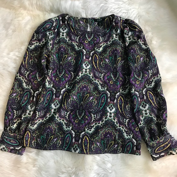 J. Crew paisley Blouse - Picture 1 of 3