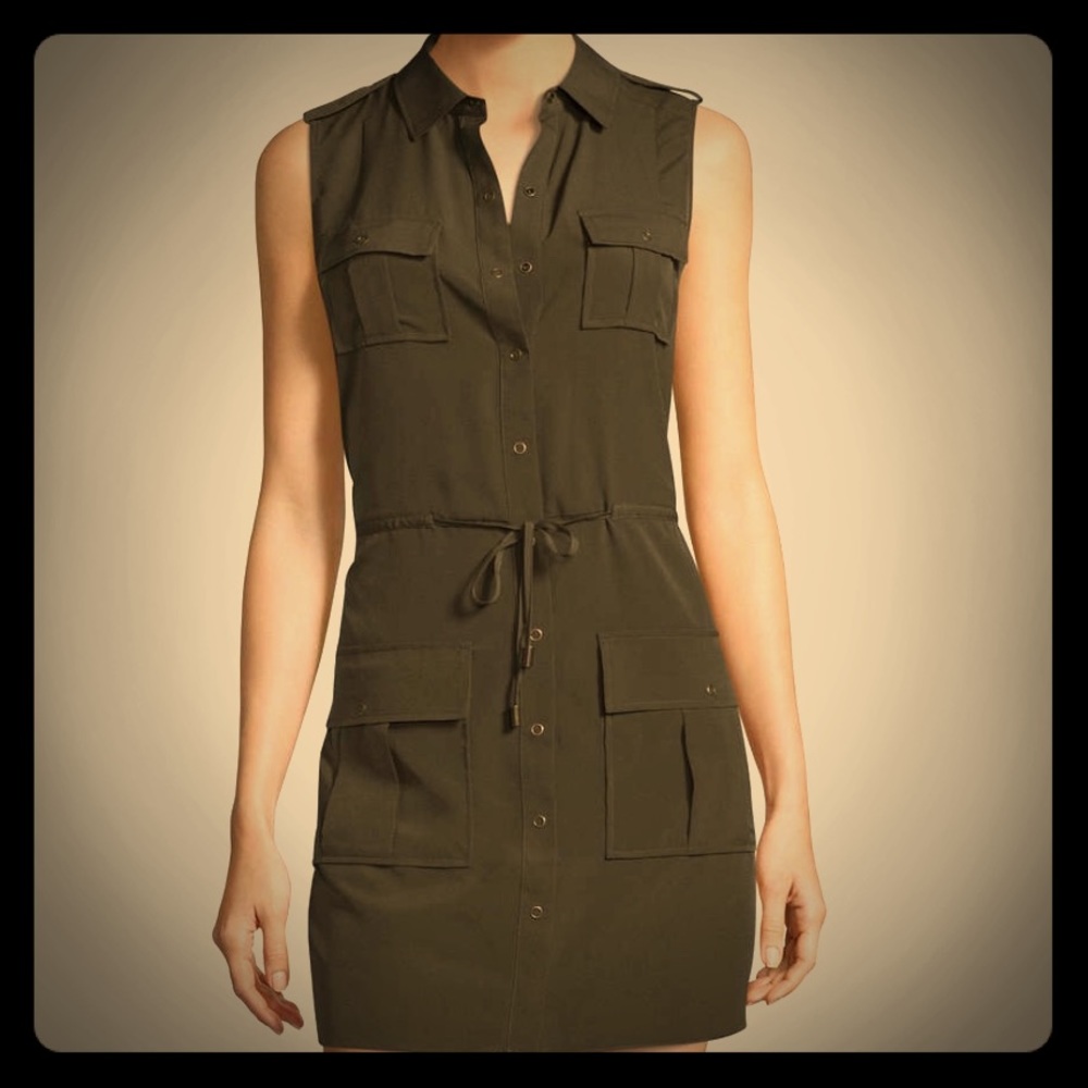 Haute Hippie Stand Collar Dress