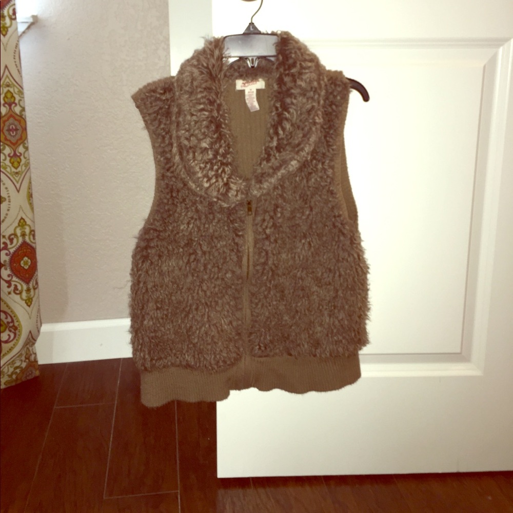 Feaux fur vest