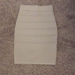 Arden B Stretchy High Waist Pencil Skirt