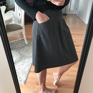Polka dot skirt