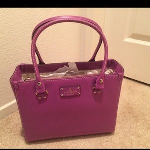 Purple Kate Spade Tote