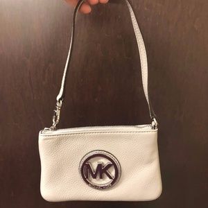 Gray Michael Kors Wristlet