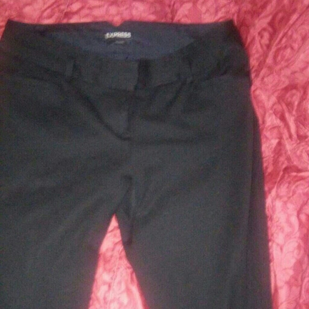 Express Womens black dress pant ( 2 pair )