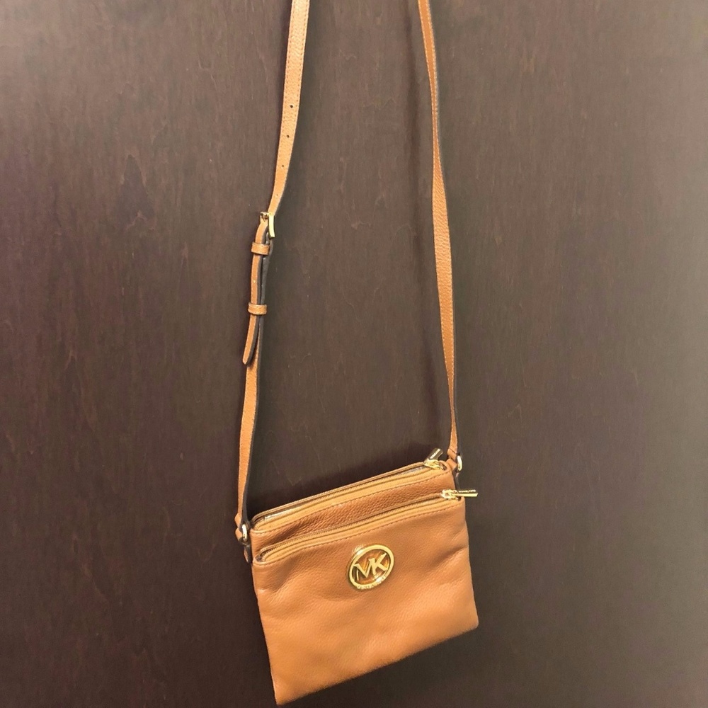 Michael Kors Camel Brown Cross Body