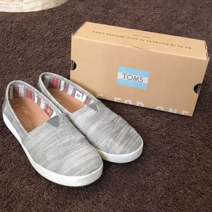 Toms Avalon Grey Textures Woven