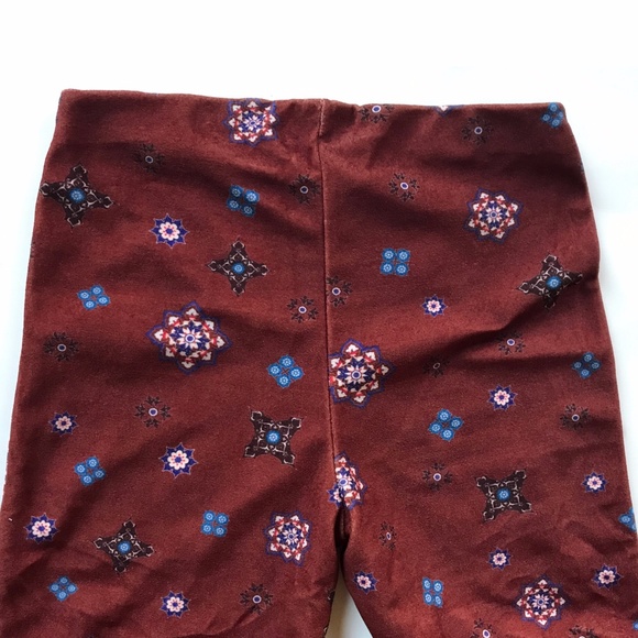 NWOT Zara Trafaluc Velvet Bell Bottom Trousers - Picture 5 of 8