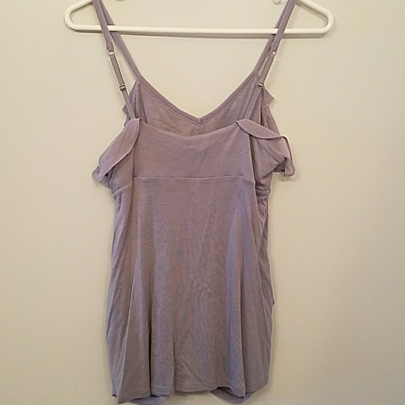 Express Ruffle Tank Top NWT - Picture 3 of 3