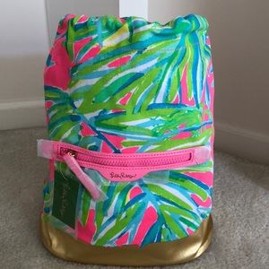 Lilly pulitzer drawstring backpack Clearance