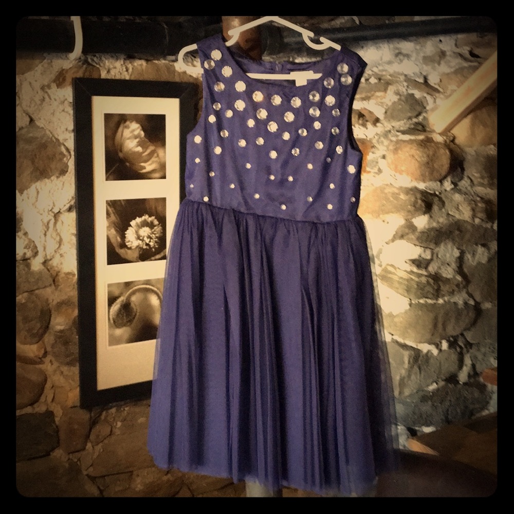 Navy Party Dress