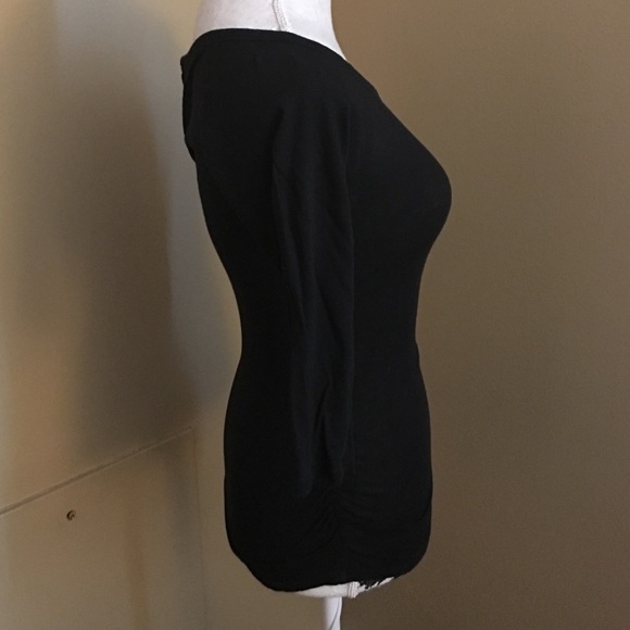 Express Ruched Side Blouse - Picture 2 of 4