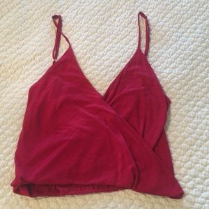 blue life red tank size small