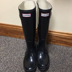 Hunter Original Tall Glossy Rain Boots
