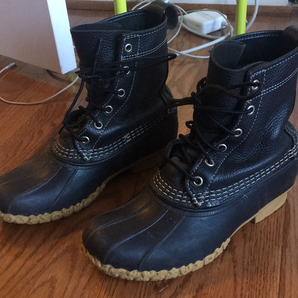 Black LL Bean Boots