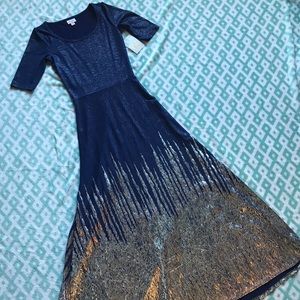 LulaRoe Elegant Collection “Frozen” Ana dress!!