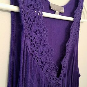 F21 Purple Tank top