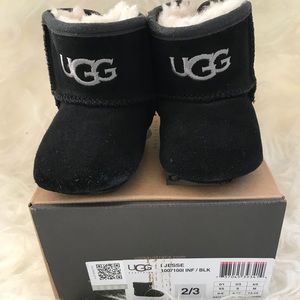 Black baby UGG boots