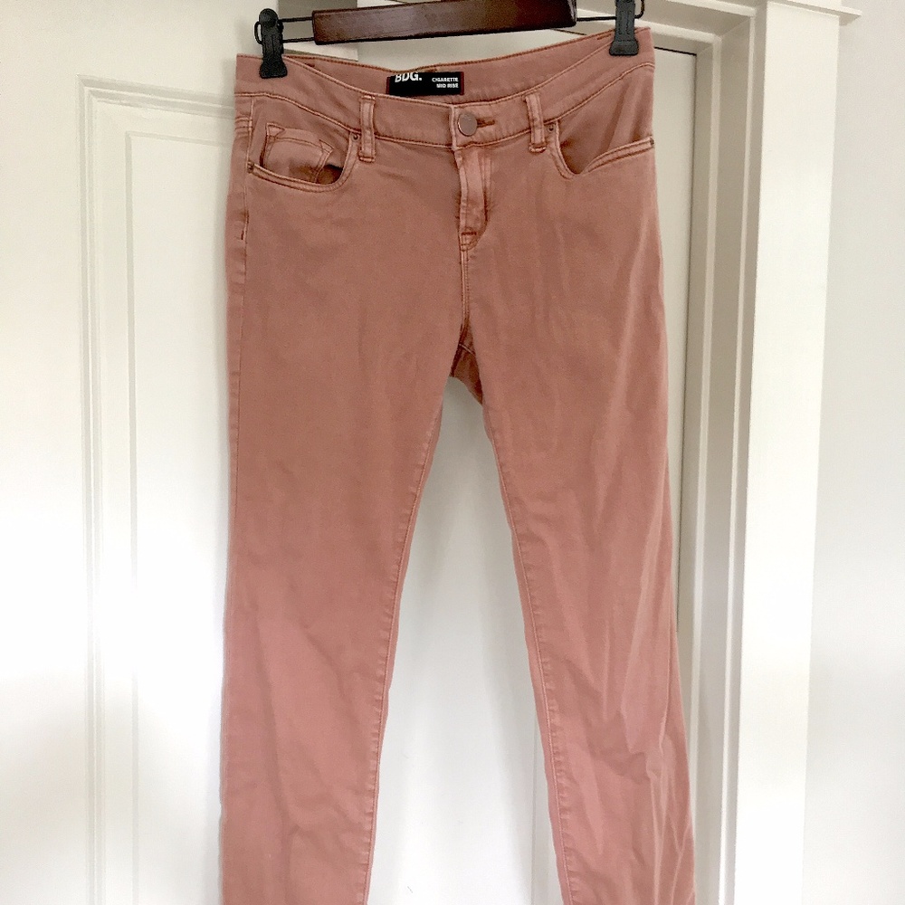 Urban Outfitters BDG Brown Tan Jeans 29x30 MidRise