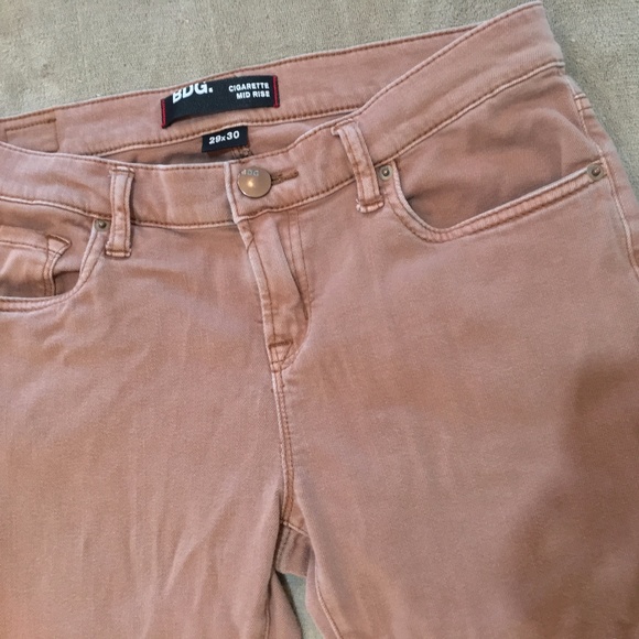Urban Outfitters BDG Brown Tan Jeans 29x30 MidRise - Picture 3 of 8