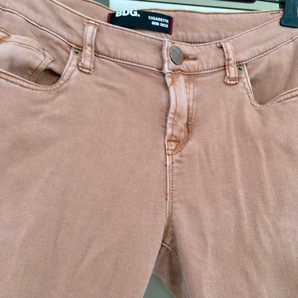 Urban Outfitters BDG Brown Tan Jeans 29x30 MidRise - Picture 8 of 8