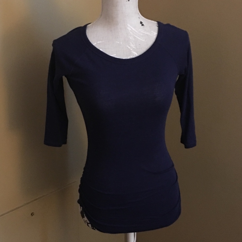 Express Ruched Side Blouse