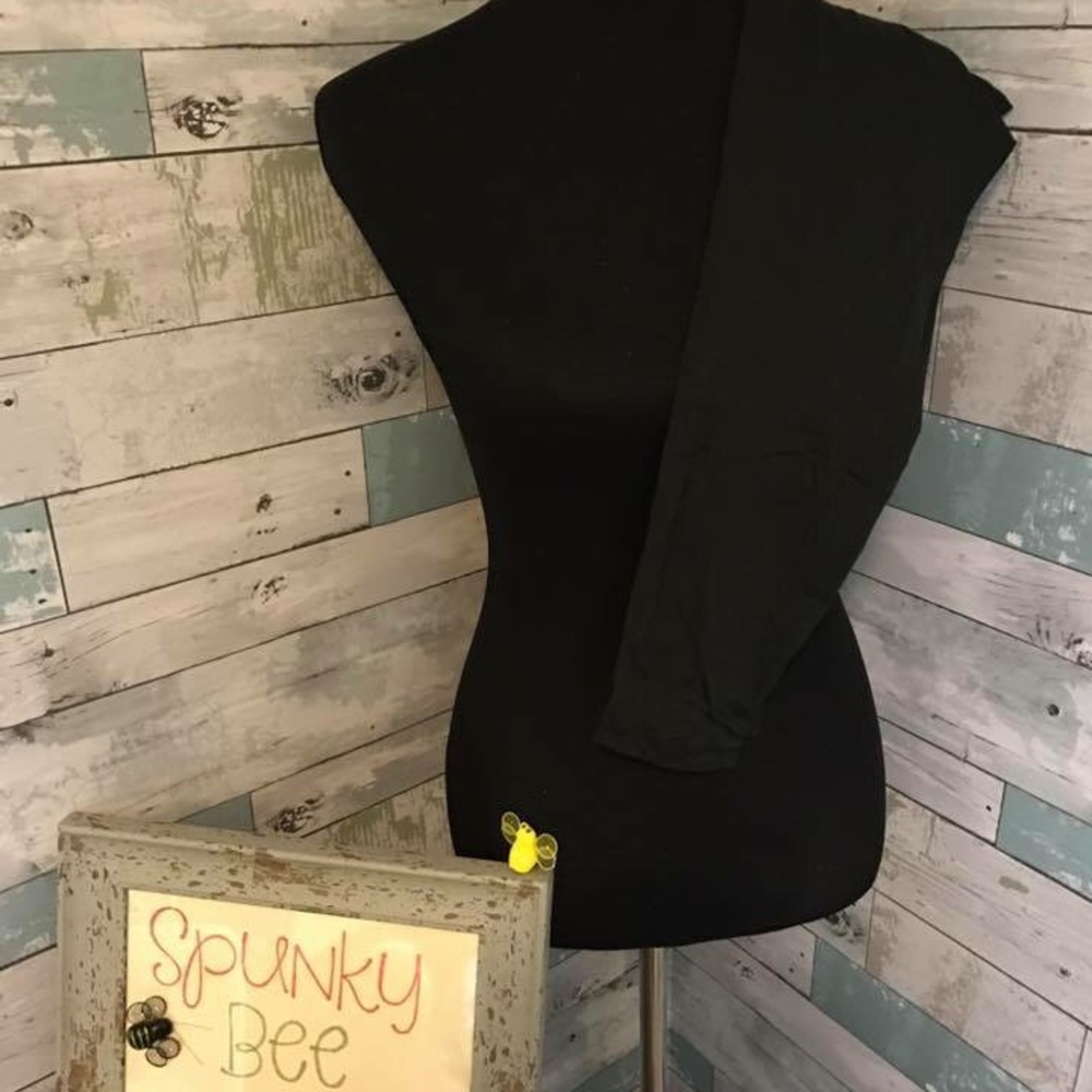 Piphany Honey & Lace style soft black leggings
