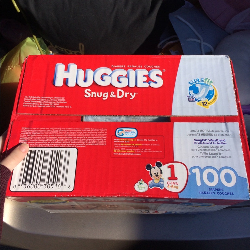 Huggies Snug & Dry Size 1