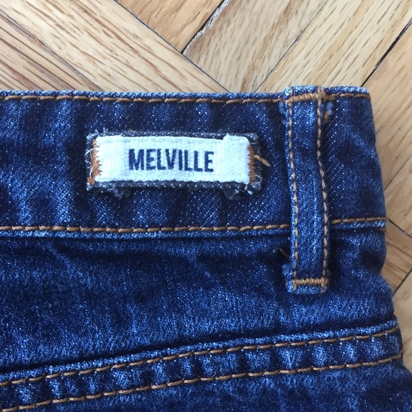 Brandy Melville Pants - [Brandy Melville] Cuff Denim Shorts!