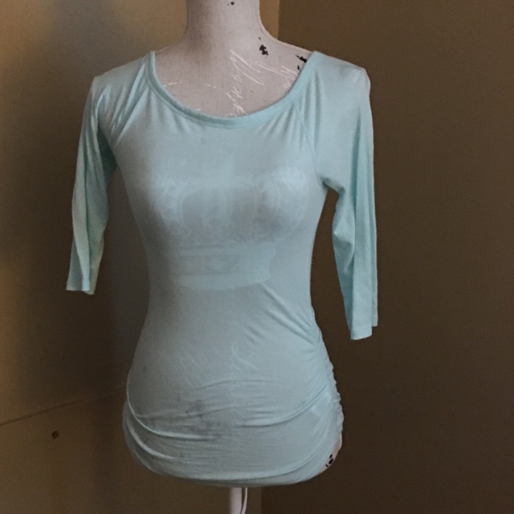 Express Ruched Side Blouse