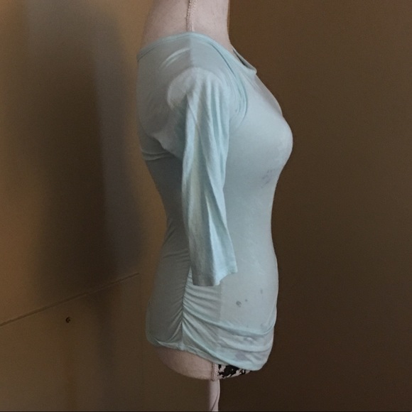 Express Ruched Side Blouse - Picture 2 of 4