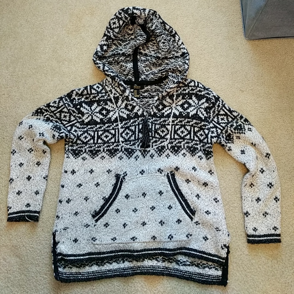 Forever 21 snowflake sweater