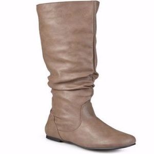 Brinley-Co Womens-Joey WC-Riding Boots color-Taup