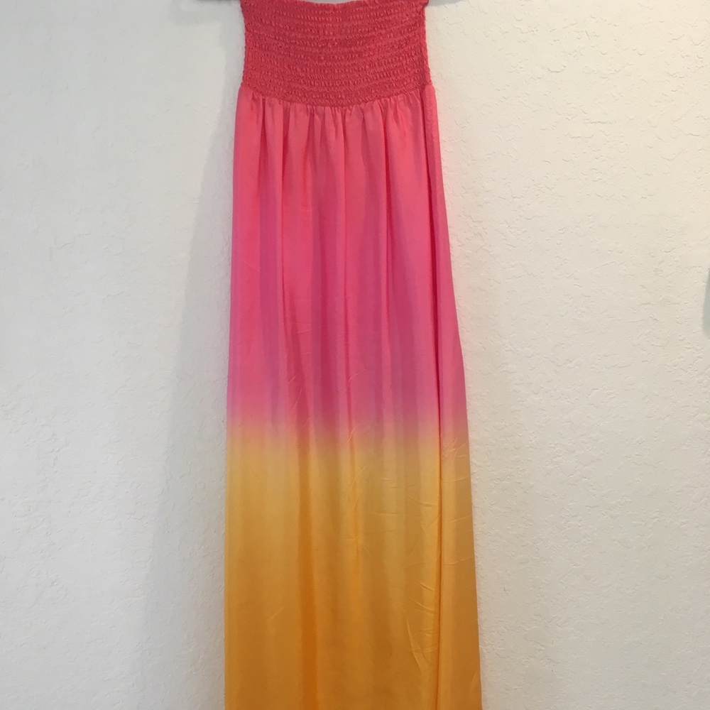 Ombré Dip Dye Silk Lilly Pulitzer dress