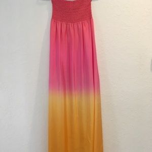 Ombré Dip Dye Silk Lilly Pulitzer dress