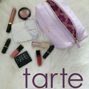 Tarte Purple Makeup Bag