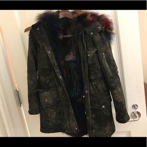 Jocelyn Fur Coat/Vest