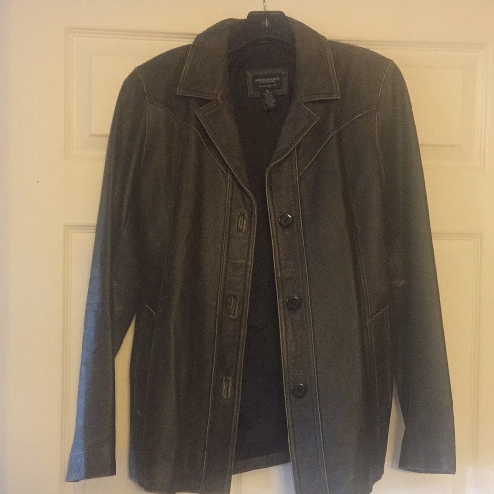 Vintage leather jacket 💖