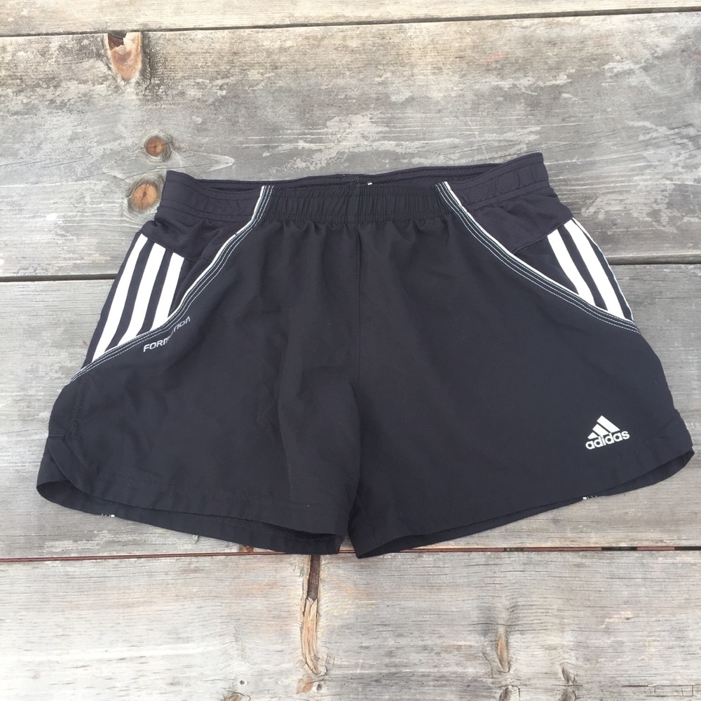 Adidas black soccer shorts SZ 5 lined