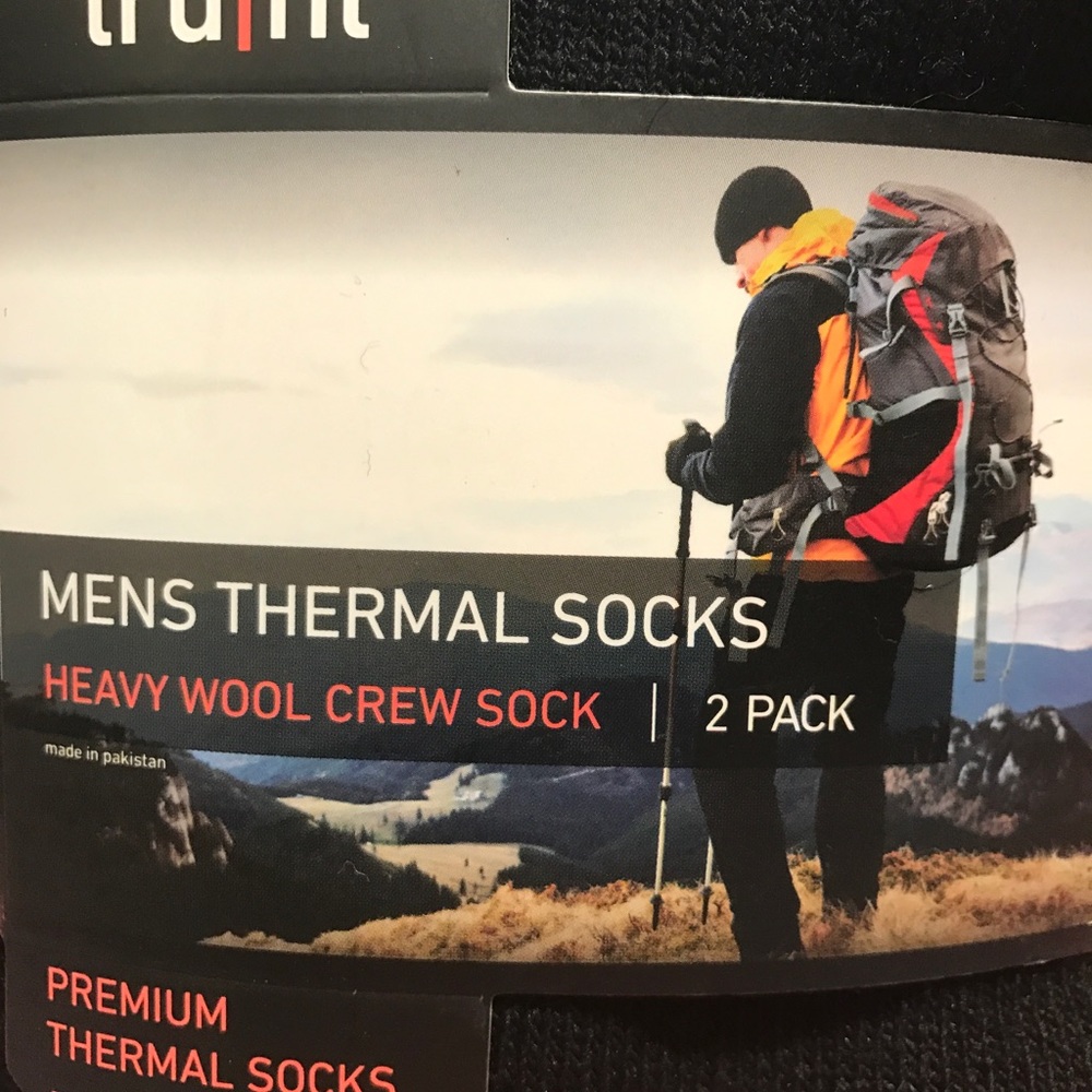 12 pr. Heavy Thick Wool Blend Thermal Socks Final - Picture 2 of 6