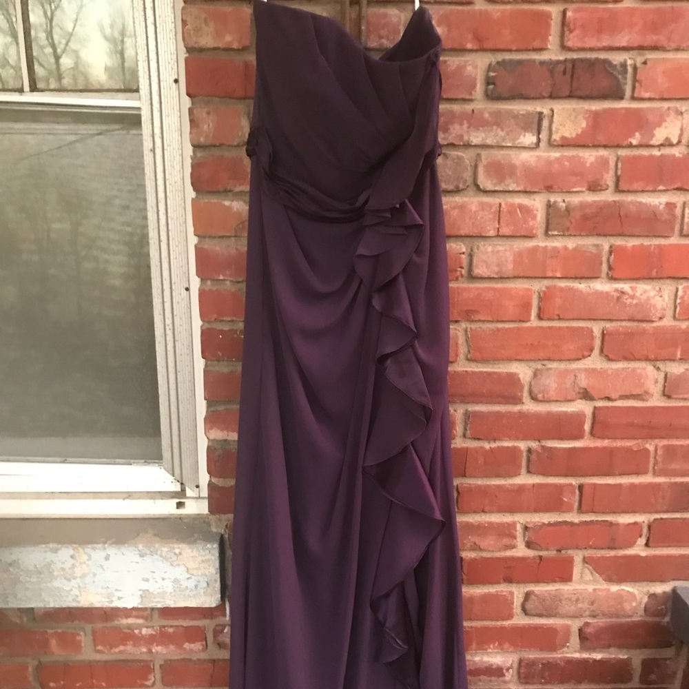 David’s Bridal Plus Bridesmaid Long Dress Size 10