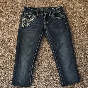 Miss Me Girls Size 23 Jeans.Hemmed
