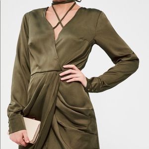 Misguided wrap dress